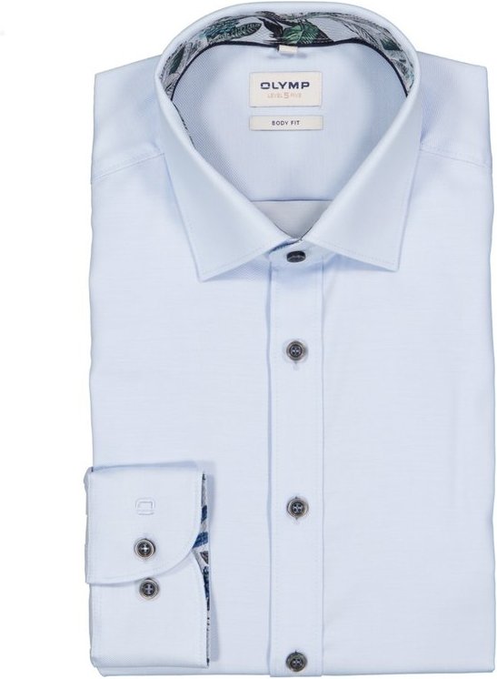OLYMP Herren Hemd blau