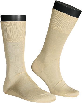 Thumbnail - Falke Herren Socken beige Baumwolle & Mix unifarben