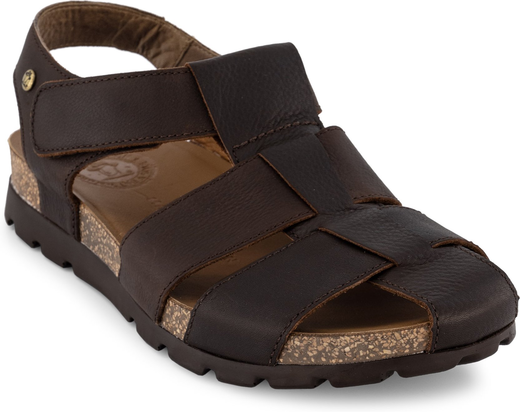 Panama Jack Herren Sandalen braun Glattleder