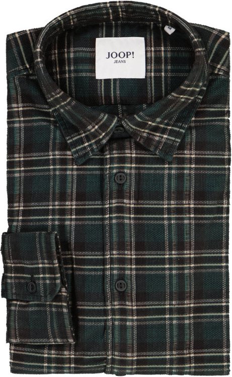 JOOP! Herren Hemd schwarz kariert