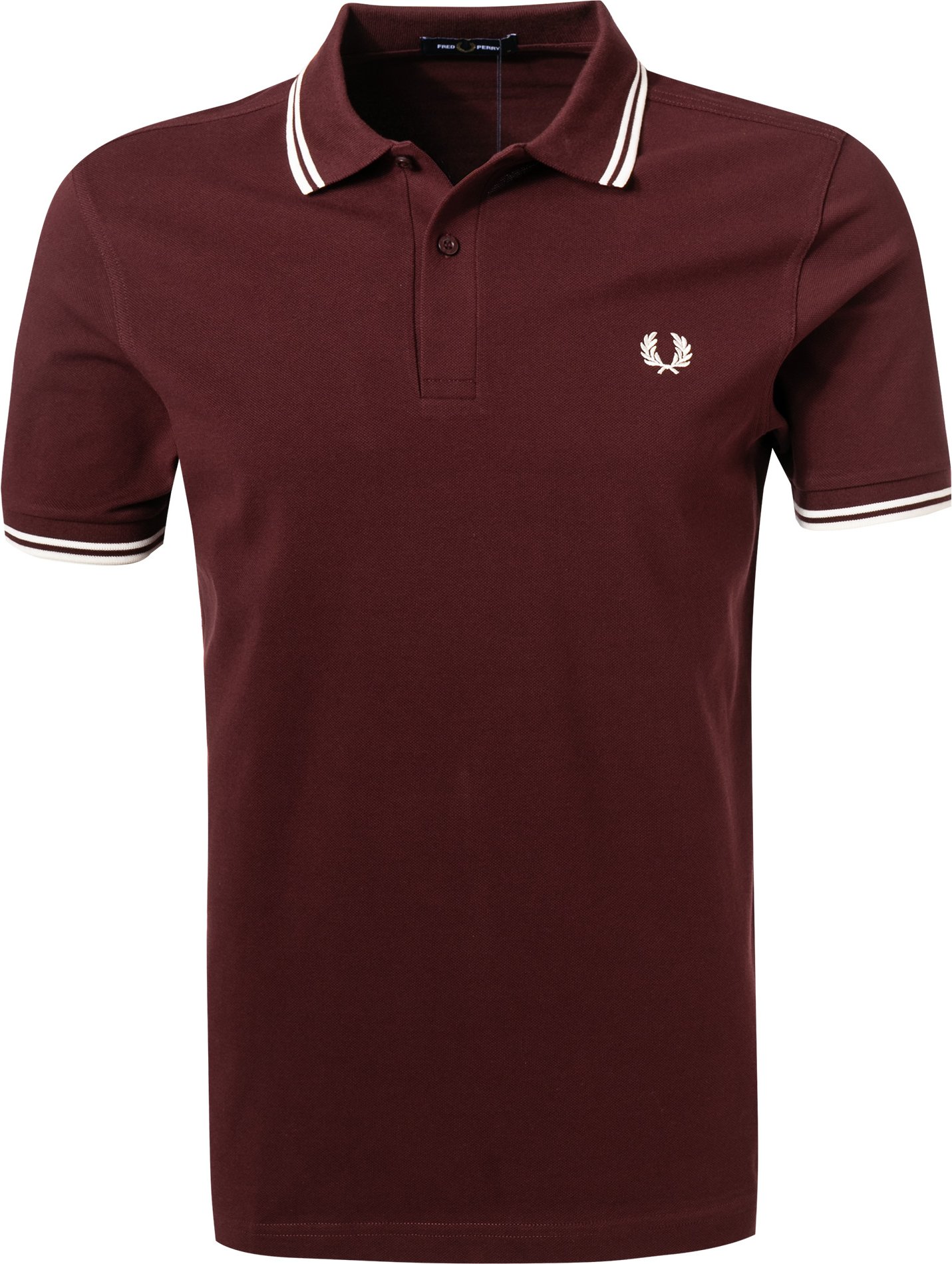 Fred Perry Herren Polo-Shirt rot