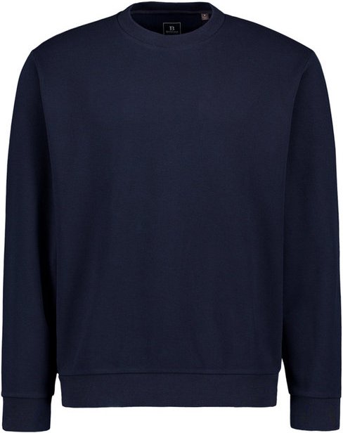 BOGGI MILANO Herren Pullover blau unifarben