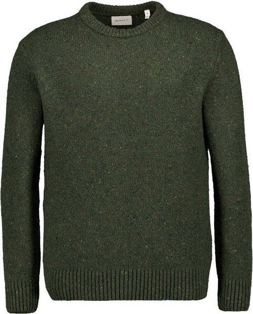 Gant Herren Pullover grün unifarben