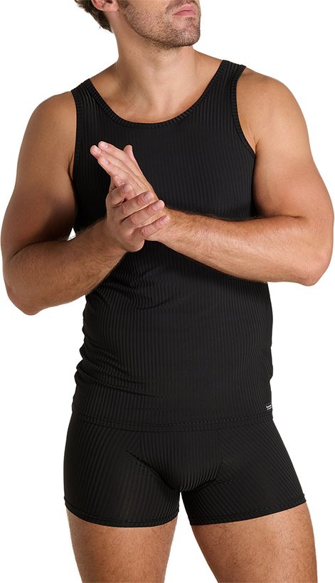 bruno banani Herren Unterwäsche schwarz Viskose/Modal unifarben