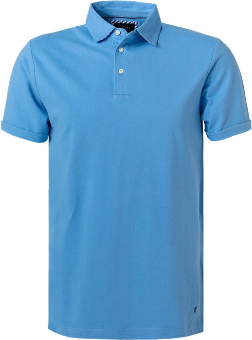 HACKETT Herren Polo-Shirt blau Classic Fit