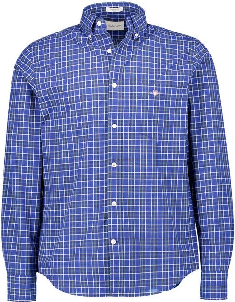 Gant Herren Hemd blau kariert
