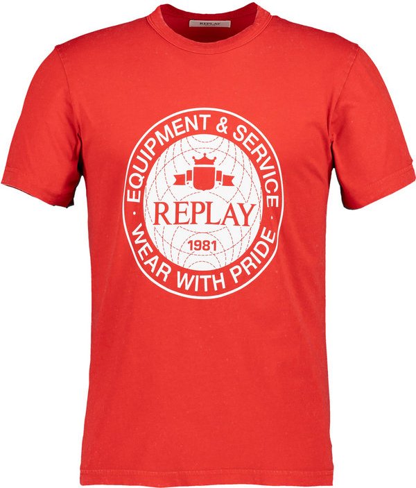 Replay Herren T-Shirt rot