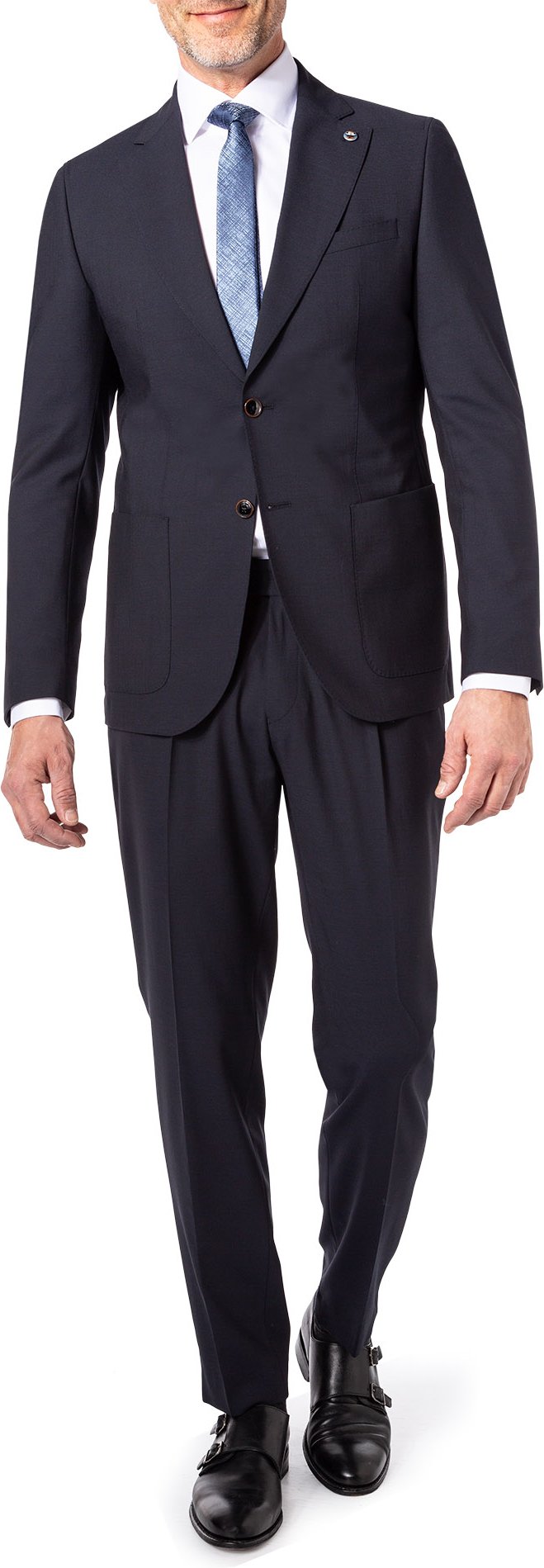 Thumbnail - CG Herren Anzug blau Slim Fit