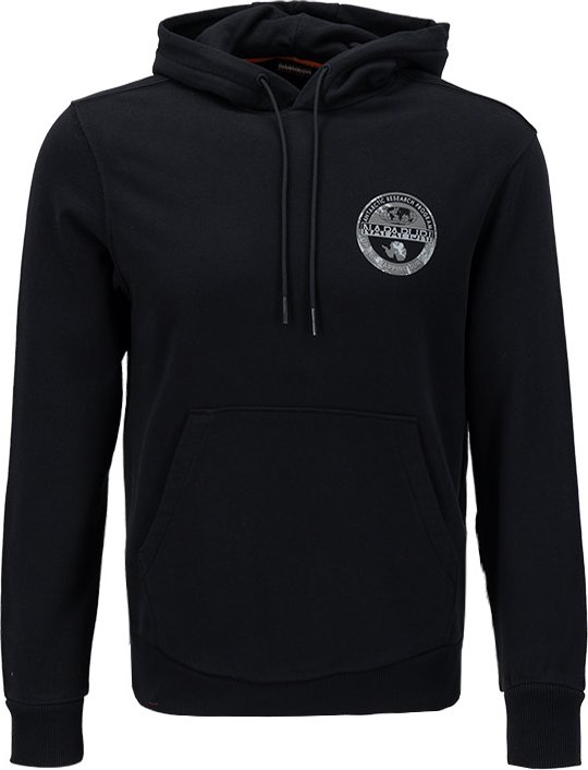 Thumbnail - NAPAPIJRI Herren Hoodie schwarz unifarben