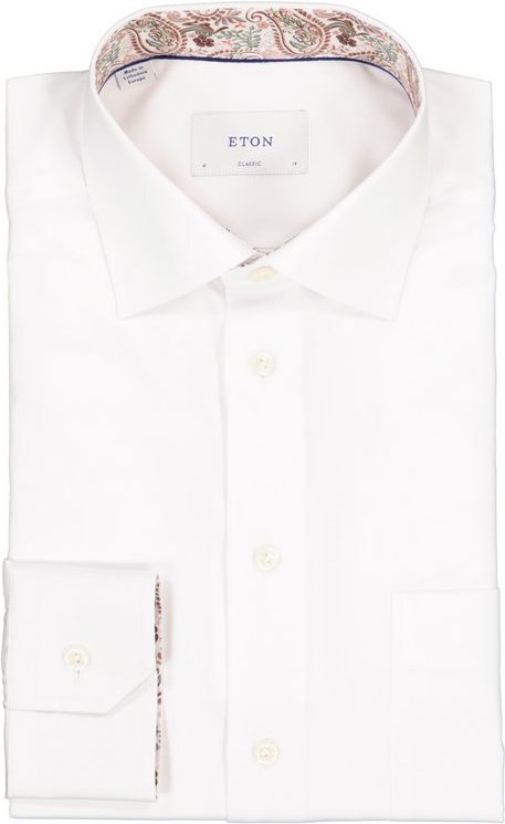 ETON Herren Hemd weiß Classic Fit