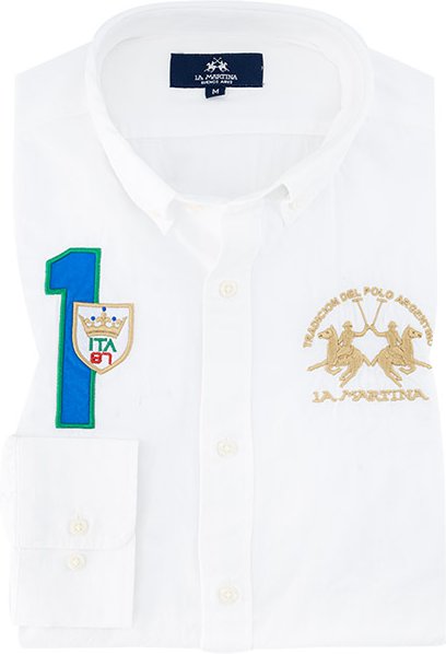 LA MARTINA Herren Hemd weiß