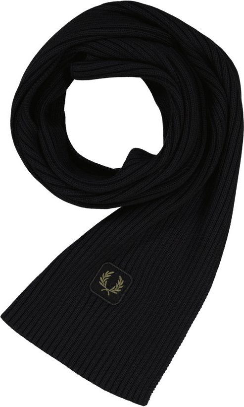 Fred Perry Herren Schal schwarz