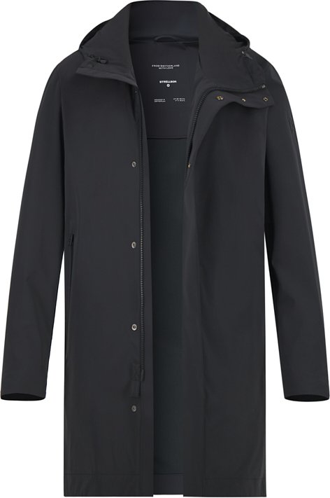 Strellson Herren Parka schwarz unifarben
