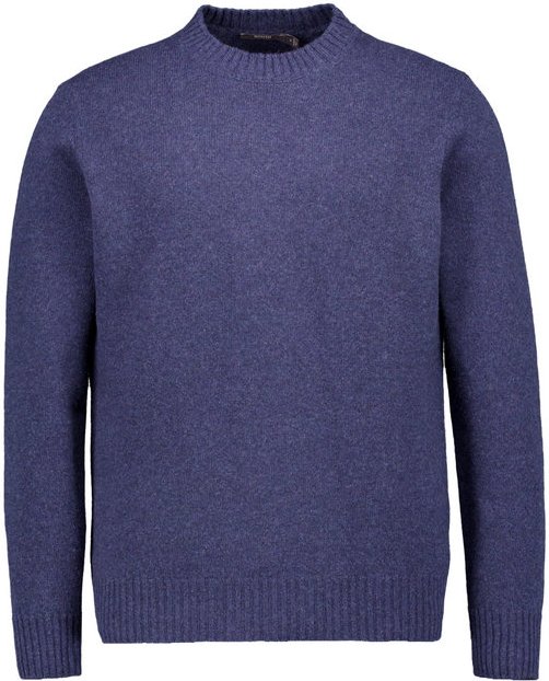 BOGGI MILANO Herren Pullover blau unifarben