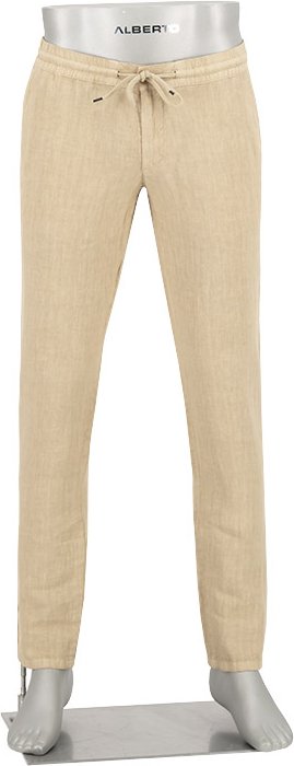 Thumbnail - Alberto Herren Hose beige