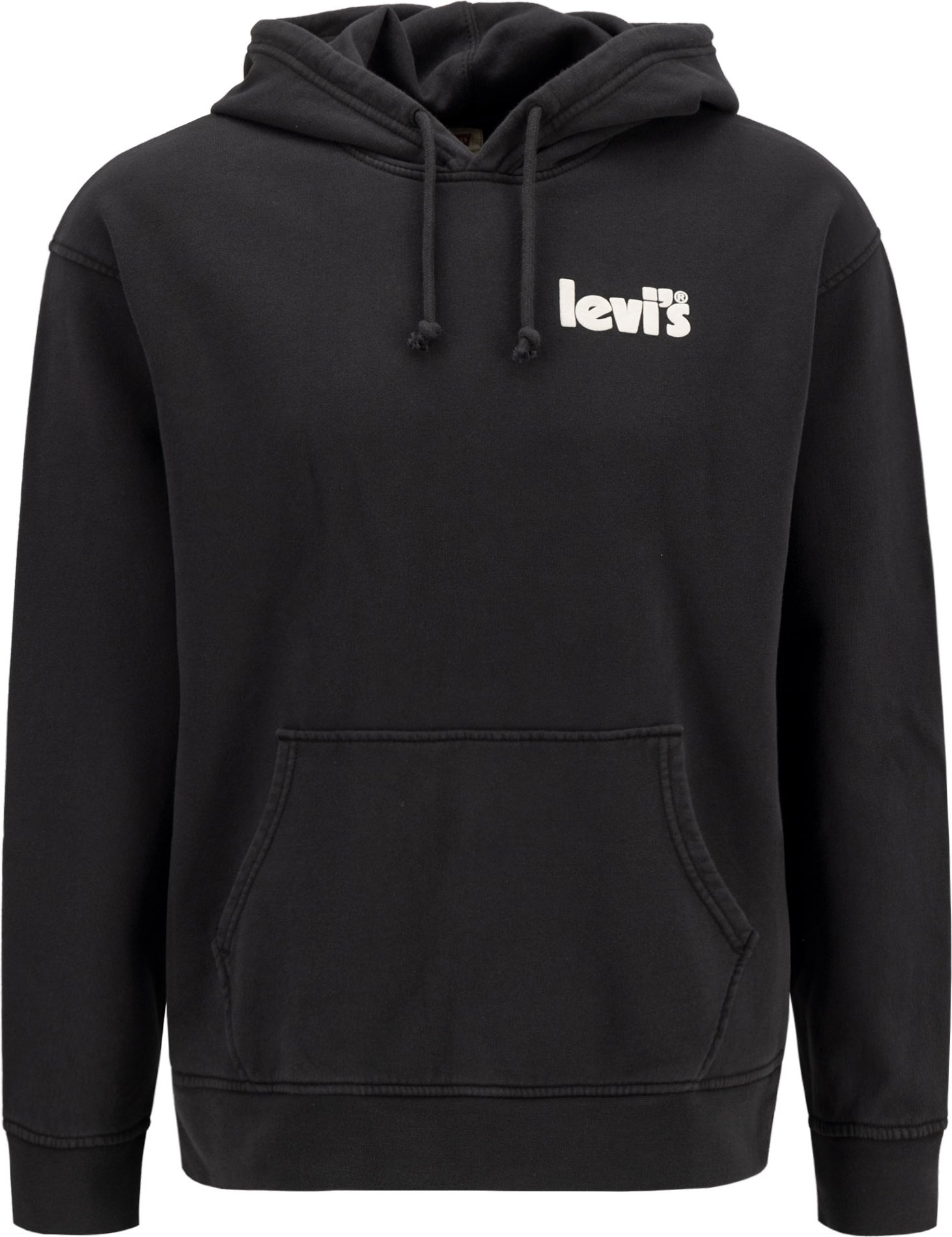 Thumbnail - Levi's® Herren Hoodie schwarz unifarben