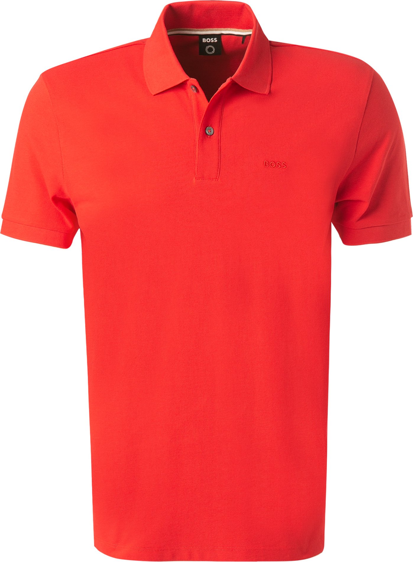 Thumbnail - BOSS Black Herren Polo-Shirt rot