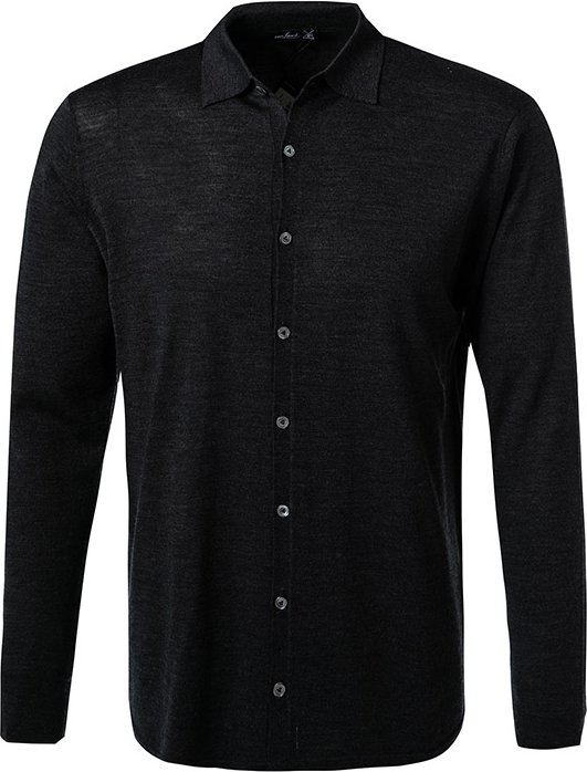 van Laack Herren Hemd grau