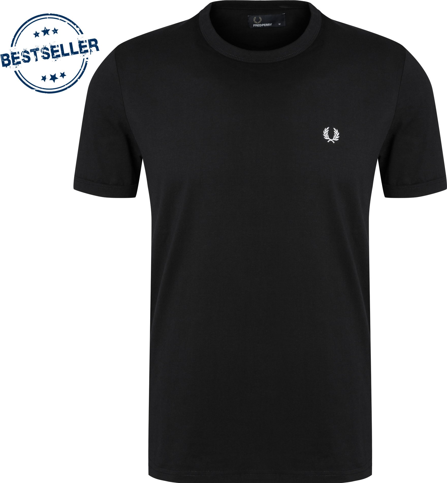 Fred Perry Herren T-Shirt schwarz