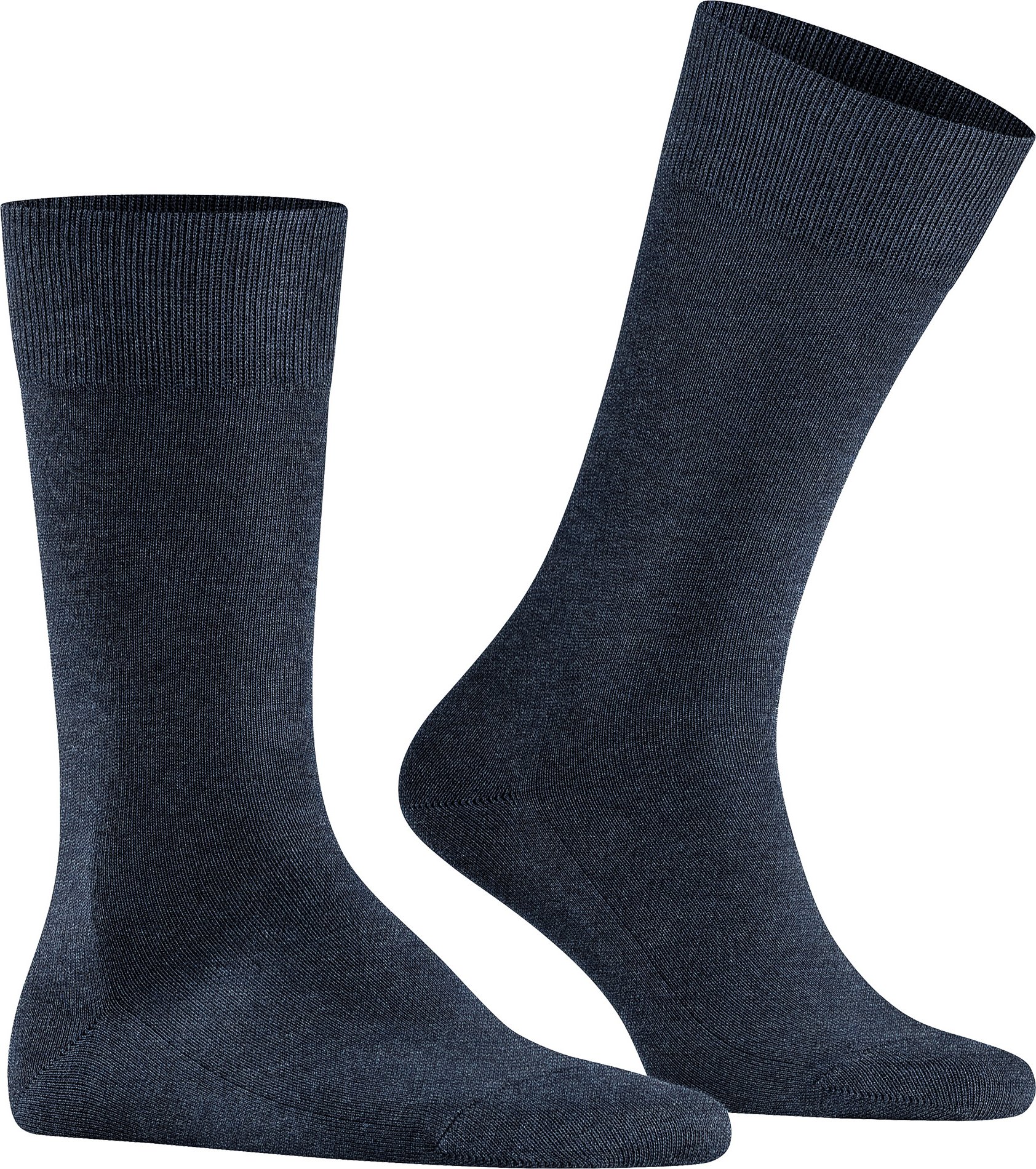 Falke Herren Socken blau Baumwolle & Mix unifarben