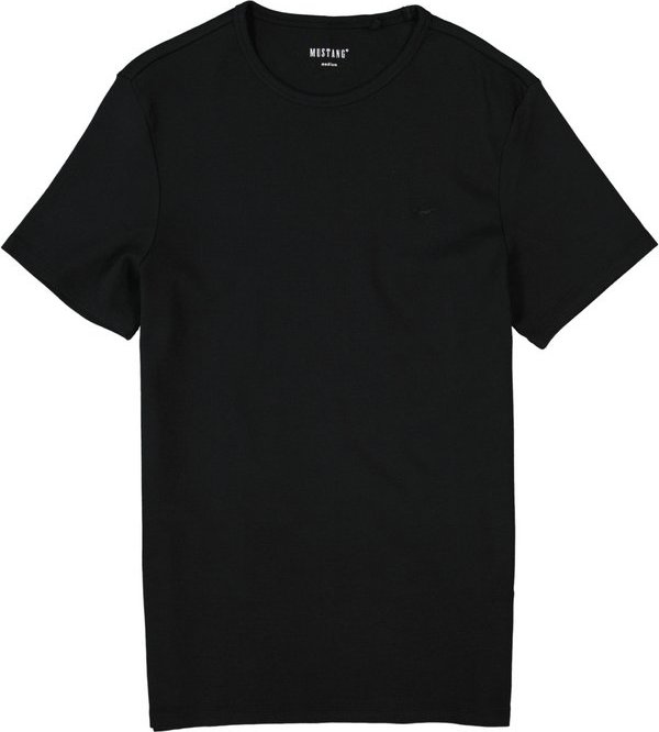 MUSTANG Herren T-Shirt schwarz