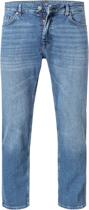 Thumbnail - BOSS Orange Herren Jeans blau Slim Fit
