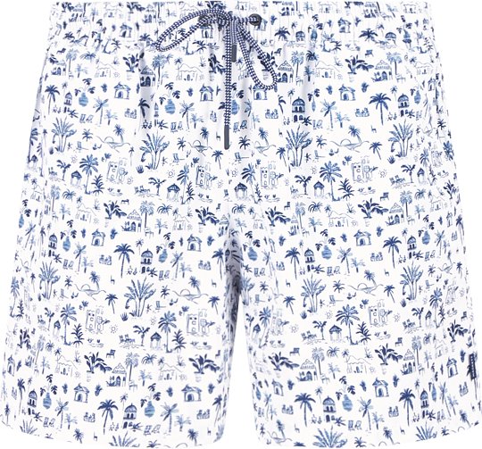 HACKETT Herren Badeshorts blau unifarben