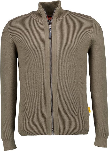 Thumbnail - PARAJUMPERS Herren Cardigan grün unifarben