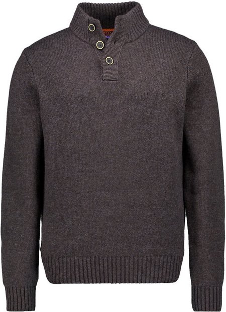 N.Z.A. Herren Pullover braun unifarben