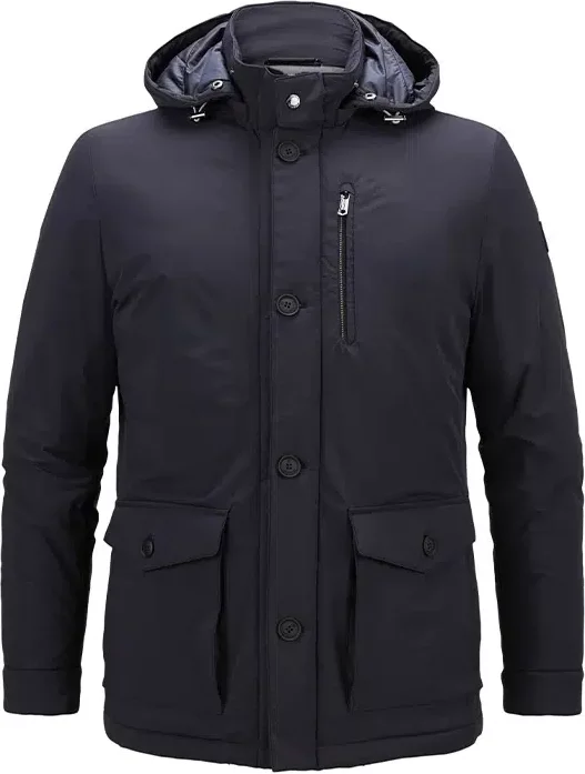 MILESTONE Herren Jacken blau unifarben