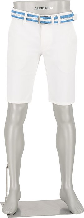 Alberto Golf Herren Hosen weiß