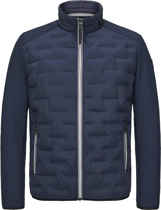 MILESTONE Herren Jacke blau unifarben