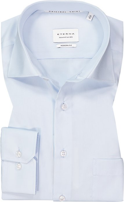 ETERNA Herren Hemd blau