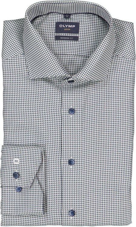 OLYMP Herren Hemd grün