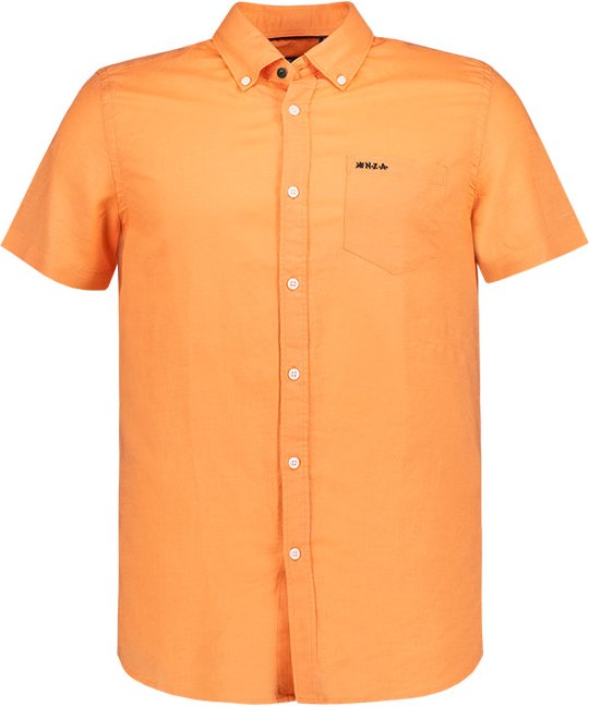 Thumbnail - N.Z.A. Herren Kurzarmhemd orange