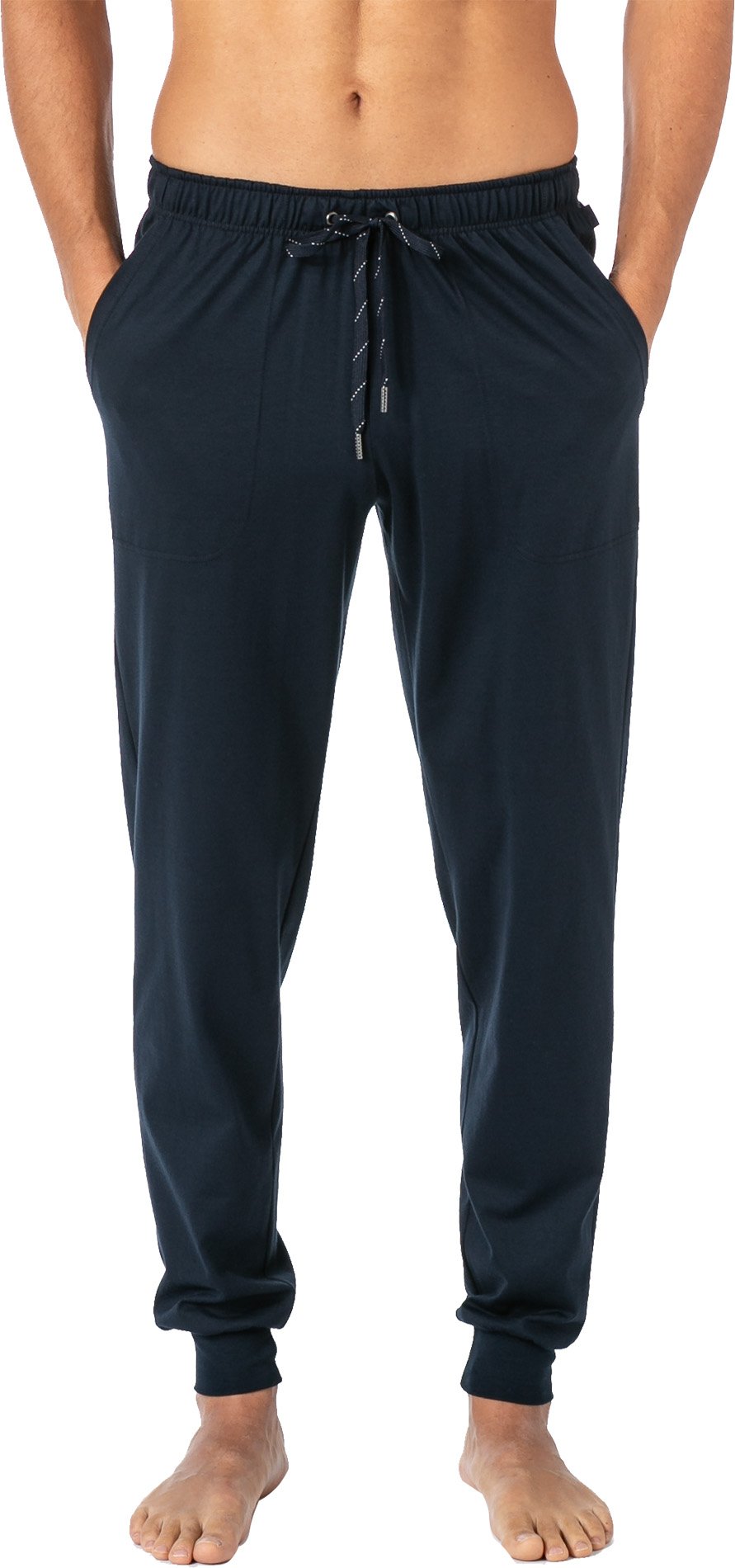 Thumbnail - CALIDA Herren Pyjamahose blau Baumwolle & Mix unifarben