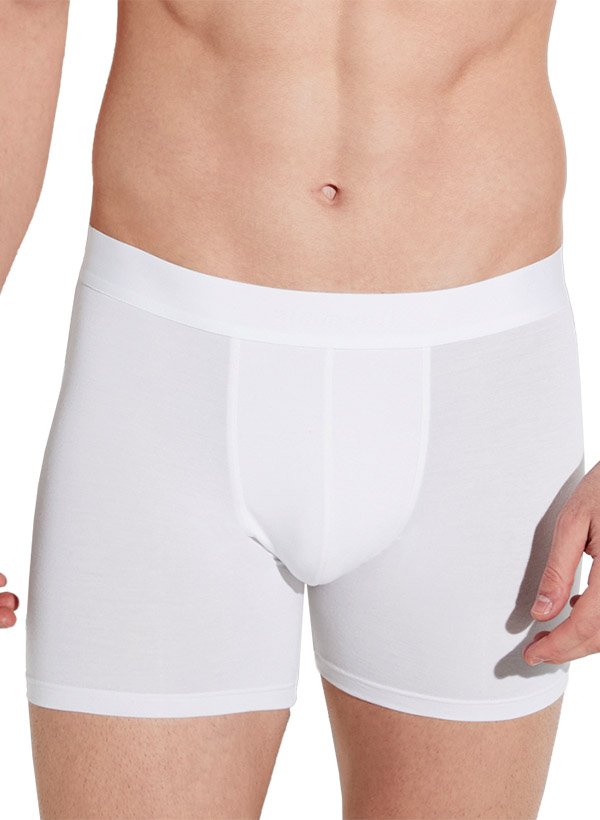 Zimmerli Herren Trunk weiß Viskose/Modal unifarben