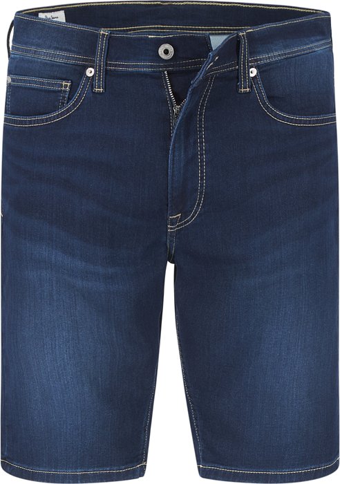 Pepe Jeans Herren Jeanshorts blau Slim Fit