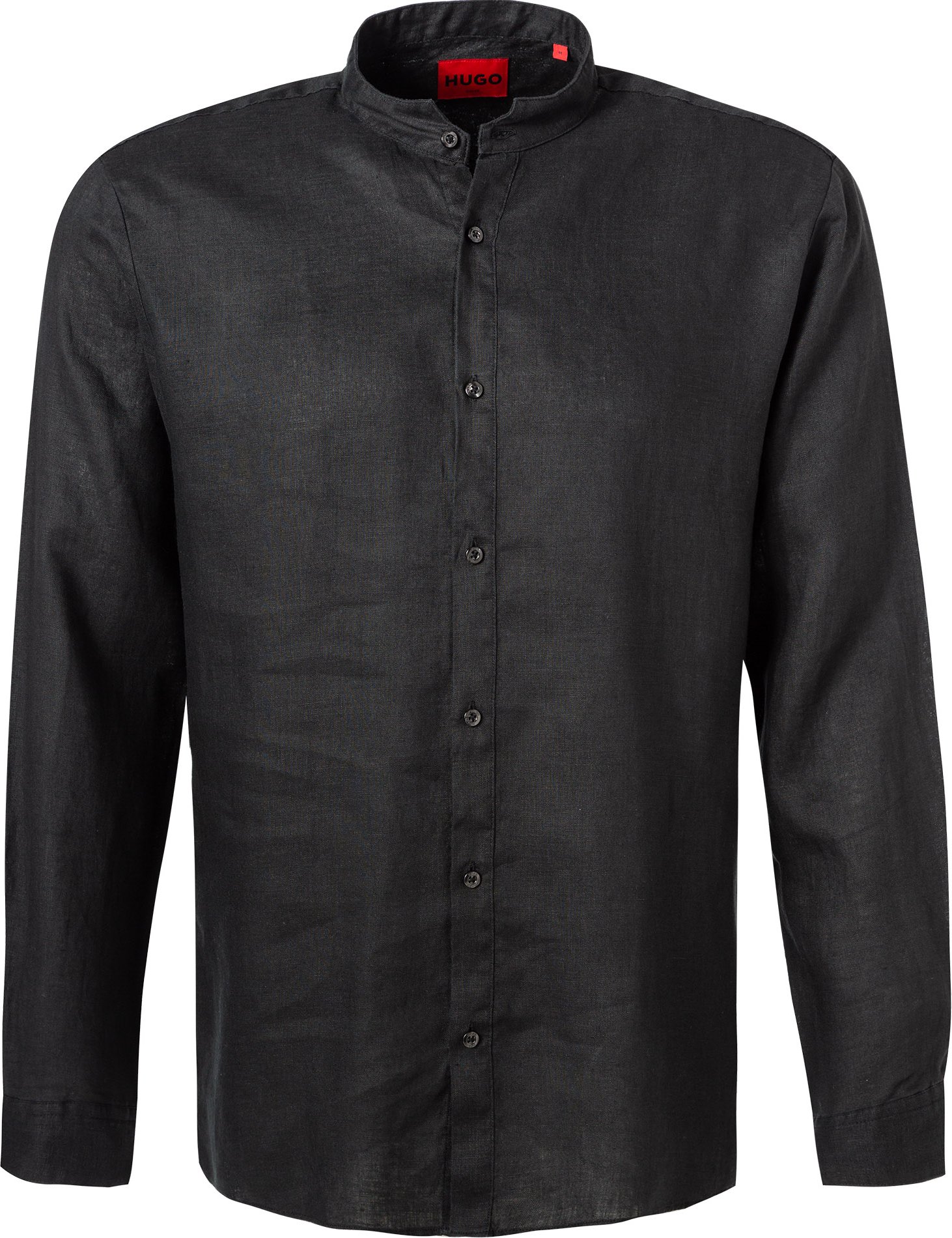 Thumbnail - HUGO Herren Hemd schwarz Slim Fit