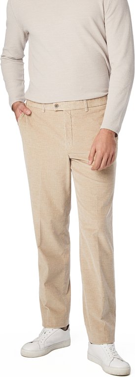 HILTL Herren Hose beige meliert