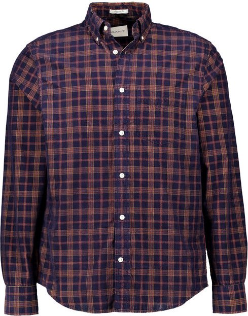 Gant Herren Hemd blau kariert