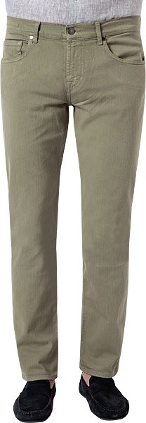 Thumbnail - 7 for all mankind Herren Hose grün Slim Fit