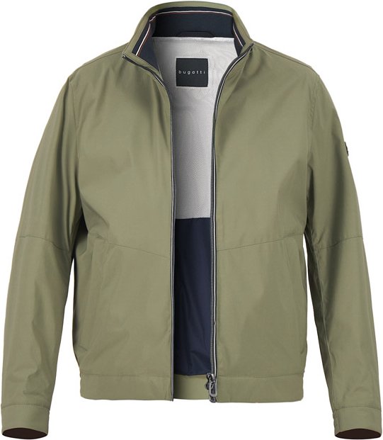 bugatti Herren Jacke grün unifarben