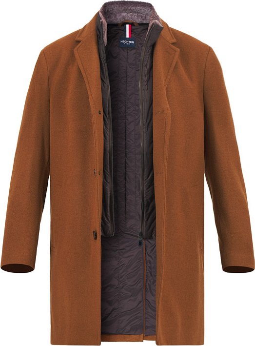 HECHTER PARIS Herren Mantel braun