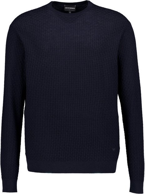 EMPORIO ARMANI Herren Pullover blau unifarben