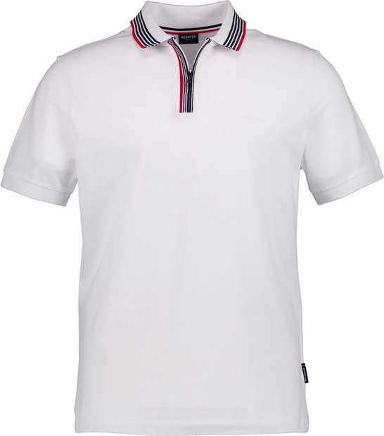 HECHTER PARIS Herren Polo-Shirt weiß