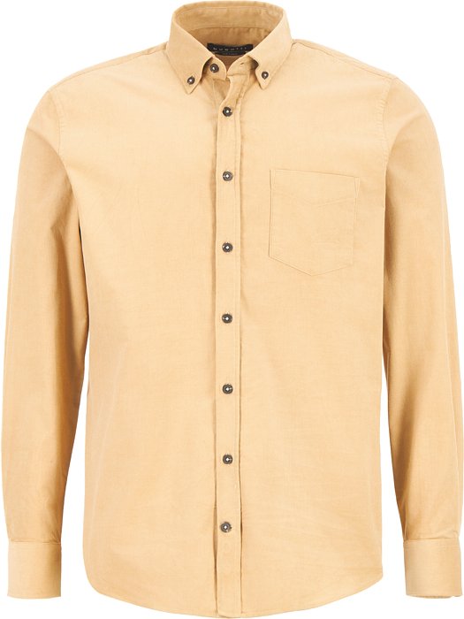 bugatti Herren Hemd beige