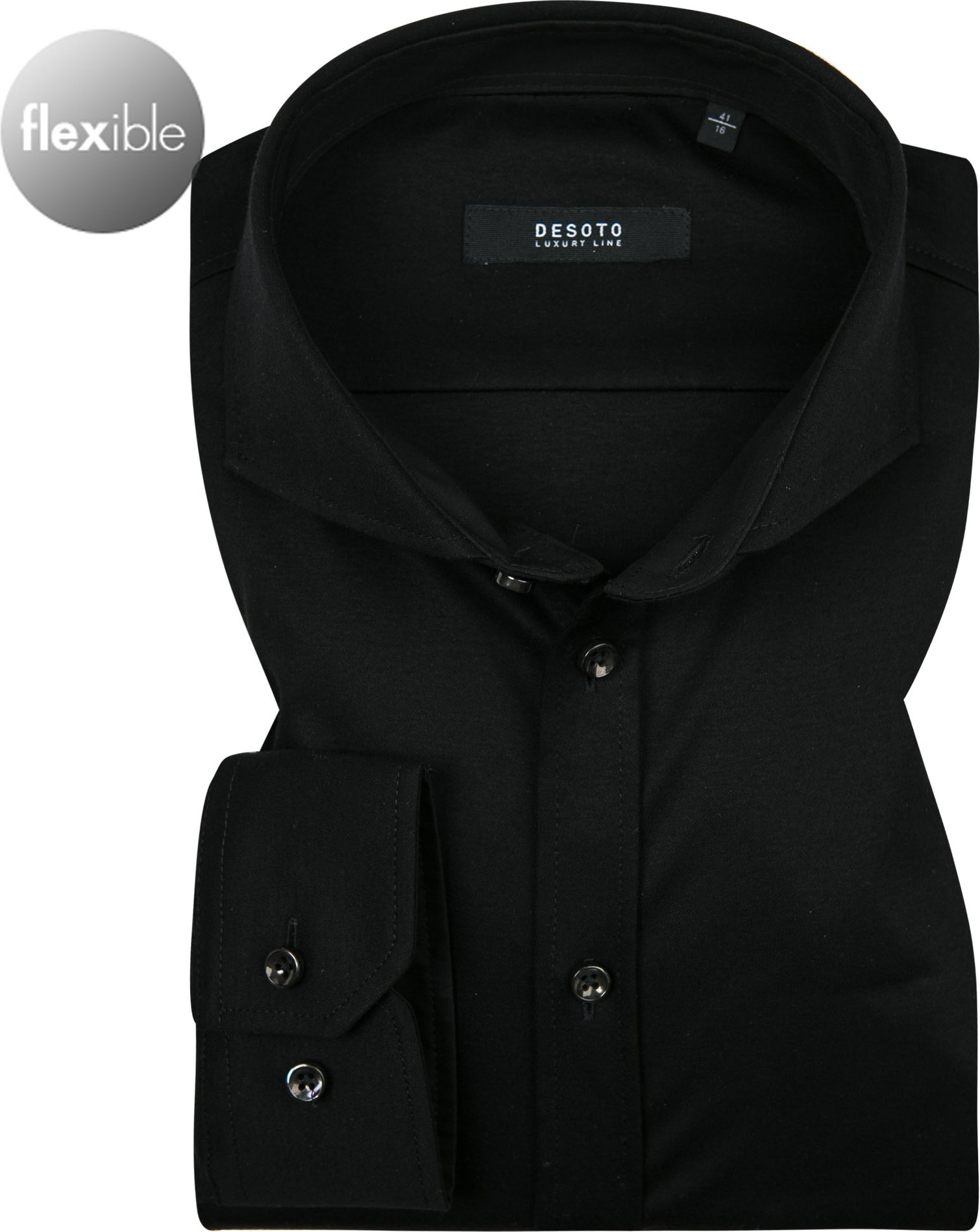 DESOTO Herren Hemd schwarz