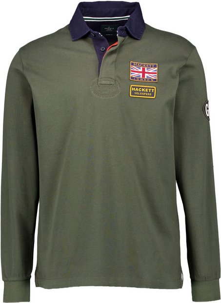 HACKETT Herren Pullover grau unifarben Classic Fit