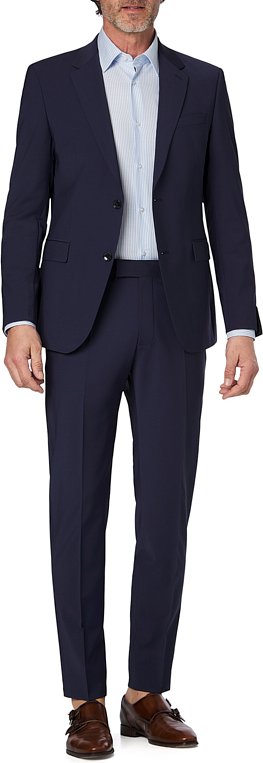 Thumbnail - Strellson Herren Anzug blau Slim Fit